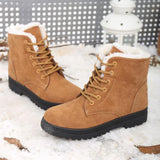 Women Boots Snow Plush Women Shoes Platform Boots For Women Keep Warm Women's MartLion   