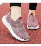 Women's Shoes Spring Lightweight One Step Anti slip Leisure Breathable Walking MartLion   