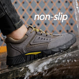 Winter Boots Men's Indestructible Shoes Insulated 6kV Safety Puncture-Proof work Security Protective MartLion   