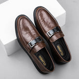 Man Shoes Genuine Leather  Moccasin Shoes  Loafer Shoes Men Male Casual Footwear MartLion   