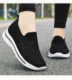 Spring Women's Shoes Casual Fabric Mesh Breathable Lightweight Soft Sole Durable MartLion   