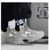 Men's Vulcanized  Luxury Sneakers Harajuku Shoes Chunky Platform Running Zapatos Hombre Mart Lion   