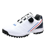 Waterproof Golf Shoes Men's Luxury Golf Sneakers Outdoor Comfortable Walking Anti Slip Walking MartLion BaiHong-1 1 6.5 
