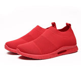 Men's Casual Sports Shoes Running Lightweight Breathable Tenor Femino Zapatos Tennis drive Mart Lion Red 39 