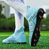 Society Soccer Cleats Soccer Shoes Men's Training Sport Footwear Professional Field Boot Fg Tf Soccer Mart Lion   