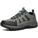 Spring Autumn Hiking Shoes Men's Outdoor Snow Boot Waterproof Trekking Mountain Sneakers MartLion 2006 Grey 36 CN