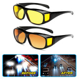 Car Night Vision Driving Glasses Anti-Glare Motorcycle Bicycle Driver Goggles UV Protection Sunglasses Eyewear Car Accessries MartLion   