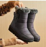 Snow Women Boots Soft Women's Boots Platform Ladies Shoes Fur Keep Warm Boots Ladies MartLion   