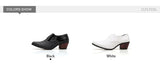Men's Office Shoes Mixed White Black Soft Leather Wedding Oxford Pu Leather Dress Mart Lion   