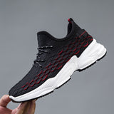 Men's Shoes Summer Breathable Sports Dad Running Tide Flying Mesh Casual Mesh Tide Mart Lion   