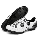 Unisex Cycling Shoes Mtb Road Bike Men's Sneakers Bike Cleat Non-slip Mountain Bicycle Spd Sapatilha Tenis De Ciclismo Mart Lion 2021-White-MTB 38 