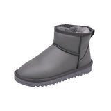 Trendy Warm Unisex Snow Boots Winter Cotton Shoes Casual Men's Shoes Non-slip Walking MartLion GRAY 36 