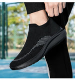 Men's Socks Shoes Sneakers Unisex Spring Summer Breathable Slip-on Platform MartLion   