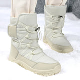 Winter Women Ankle Boots Keep Warm Women's Snow Boots Outdoor Slip on Platform Women's Hiking Boots Thickened Plush Women Boots MartLion