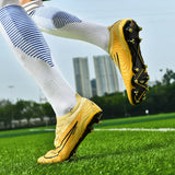 Soccer Shoes Men's Kids Professional Football Boot Grass Outdoor Non-Slip Breathable Multicolor Trainning Sneakers MartLion   