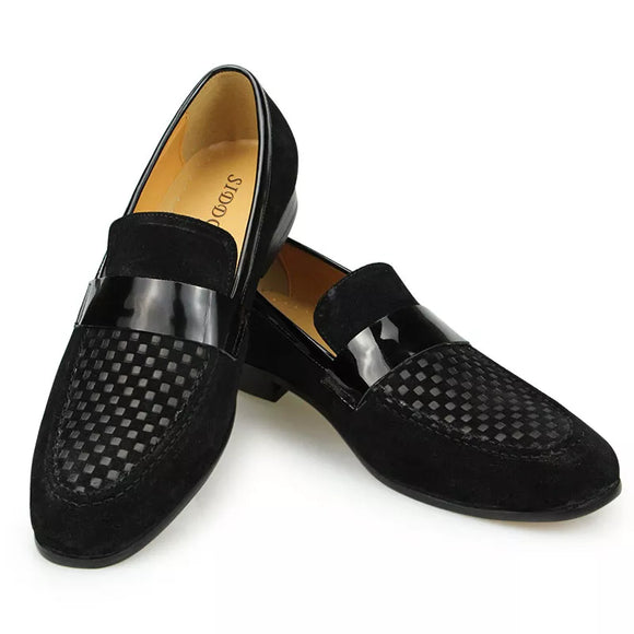  Casual Shoes Summer Men's Slip on Sapatos Masculino Erkek Loafers Moccasin Black One-step Shoes Breathable MartLion - Mart Lion