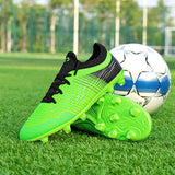 Soccer Shoes Men's Football Boots Child Studded Soccer Tennis Non-slip Training Sneakers Turf Futsal Trainers MartLion   