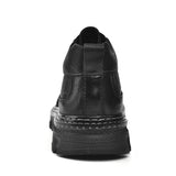 Leather Men Boots Cow Leather Upper Durable Sole Lace up Winter Boots Leisure Outdoor Shoes For Man