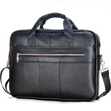 Men's Genuine Leather Handbags Casual Leather Laptop Bags Travel Messenger Crossbody Shoulder Mart Lion Black 27 Metal China 