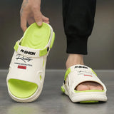 Men's Slippers Summer EVA Soft-soled Platform Slides Sandals Indoor Outdoor Walking Beach Shoes Flip Flops MartLion   