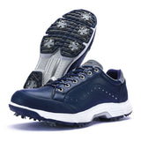 Waterproof Golf Shoes Men's Sneakers Anti Slip Walking Golfers Men's Footwears MartLion Blue-1 7 