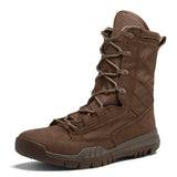Tactical Boots Men's Special Force Military Shoes Light Army Desert Combat Mart Lion Brown Eur 38 