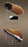 Designer Shoes Men's Sneakers Outdoor Pu Leather Casual Light One Pedal Loafers Sapatillas Hombre Mart Lion   