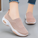 Anti-skid Casual Flats Loafer Shoes for Women Thick Sole Slip-on Footwear Soft Comfort Wear-resistant Sneakers MartLion   