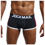 Men's Boxers Boxer Shorts Underpants Underwear Bulge Pouch Breathable Panties Solid Boxer Hombre MartLion Black XXL CHINA