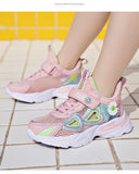 Girls Shoes Light Mesh Sneakers Kids Summer Children Autumn Tenis Pink Sport Cartoon Female Running Net Sock Footwear Mart Lion   