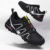 Outdoor Men's Athletic Hiking Shoes Trekking Sneakers Non-slip Mountain-climbing Breathable Mart Lion   