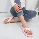 Women Flat Sandals Slippers Outdoor Non-slip House Slippers Unisex Beach Slides Orthopedic Breath Soft MartLion   