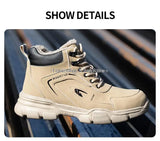 Safety Protective Boots Work Safety Shoes Men Winter Safety Boots Anti-puncture Work Shoes Steel Toe Work Boots Indestructible MartLion