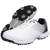 Men's Golf Shoes Waterproof Golf Sneakers Outdoor Golfing Spikes Shoes Jogging Walking Mart Lion BaiHui-1 8.5 