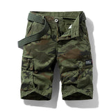 Camouflage Tactical Cargo Shorts Men Khaki Jogger Military Cargo Shorts Men Cotton Casual Loose Camo Men Shorts MartLion   