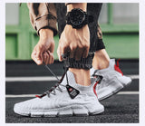 Breathable Man's Casual Shoes Flying Women Men's Sport Sneakers Boys Trainers Outdoor Walking Fitness Zapatos Hombre Mart Lion   