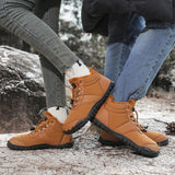 Snow Boots Men Big Size Warm Plush Winter Men's Sneakers  Non-slip Outdoor Man Ankle Boots Waterproof Unisex Casual Shoes MartLion   