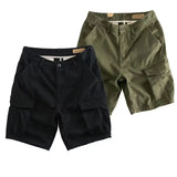 Cargo Shorts Men Khaki Jogger Multi-Pocket Military Cargo Shorts Men Casual Loose Shorts Male MartLion   