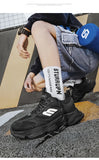 Autumn Winter Sneakers Men's Breathable Low Casual Platform Zapatillas Hombre MartLion   