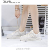 Spring Autumn Winter Design Shoes Sneakers Women Add Cashmere Elevating Casual Cotton Mujer Sneaker Mart Lion   