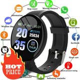 D18 Smart Watch Men's Waterproof Blood Pressure Smartwatch Women Heart Rate Monitor Fitness Tracker Watch Sport For Android IOS MartLion   