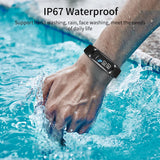 LIGE Women Smart Watch Sport Fitness Watch Waterproof Body Temperature Heart Rate Monitor Smartwatch Men's Bracele For Android iOS MartLion   