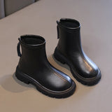 Children Short Boots for Girls Boys Winter British Style Soft Anti-slippery Versatile Shoes MartLion