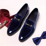 Men Dress Leather Shoe Flat Men Shoe Italian  Casual Shoes Loafer MartLion   