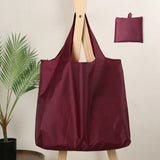 Shopping Bag Reusable Eco Bags  Women's Shopper Bag Large Handbags Tote Bag MartLion Burgundy  