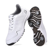 Men's Golf Shoes Spikes Breathable Golf Sneakers Light Weight Walking Footwears Anti Slip Walking MartLion   
