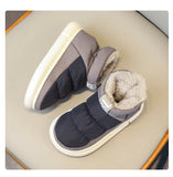 Winter Warm Plush Boots for Men Women Outdoor Flat Casual Boots Men Waterproof Winter Shoes MartLion   