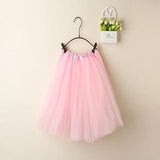 Women Summer Vintage Tulle Skirt Adult Fancy Ballet Dancewear Party Costume Ball Gown Mini Skirt MartLion Pink One Size 