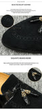 Formal Suede Dress Shoes Men's Luxury Casual Loafers Wedding Part Daily Genuine Leather Low Heel Chaussure Homme MartLion   