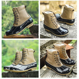 Winter Women Snow Boots PU Leather Hiking Shoes Thick Plush Super Warm Anti-Slip Sports Casual MartLion